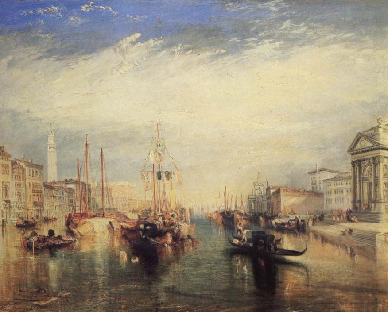 Joseph Mallord William Turner THe Grand Canal Spain oil painting art